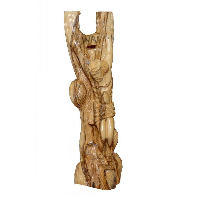 Olive Wood Jesus Carrying The Cross
