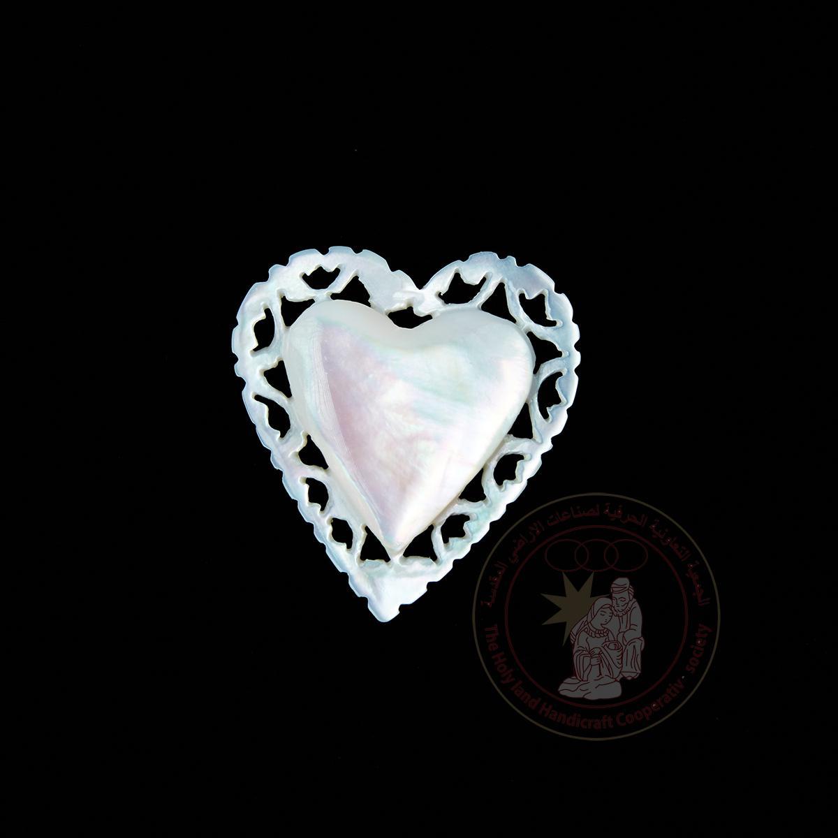 Heart' Pendant - Mother of Pearl