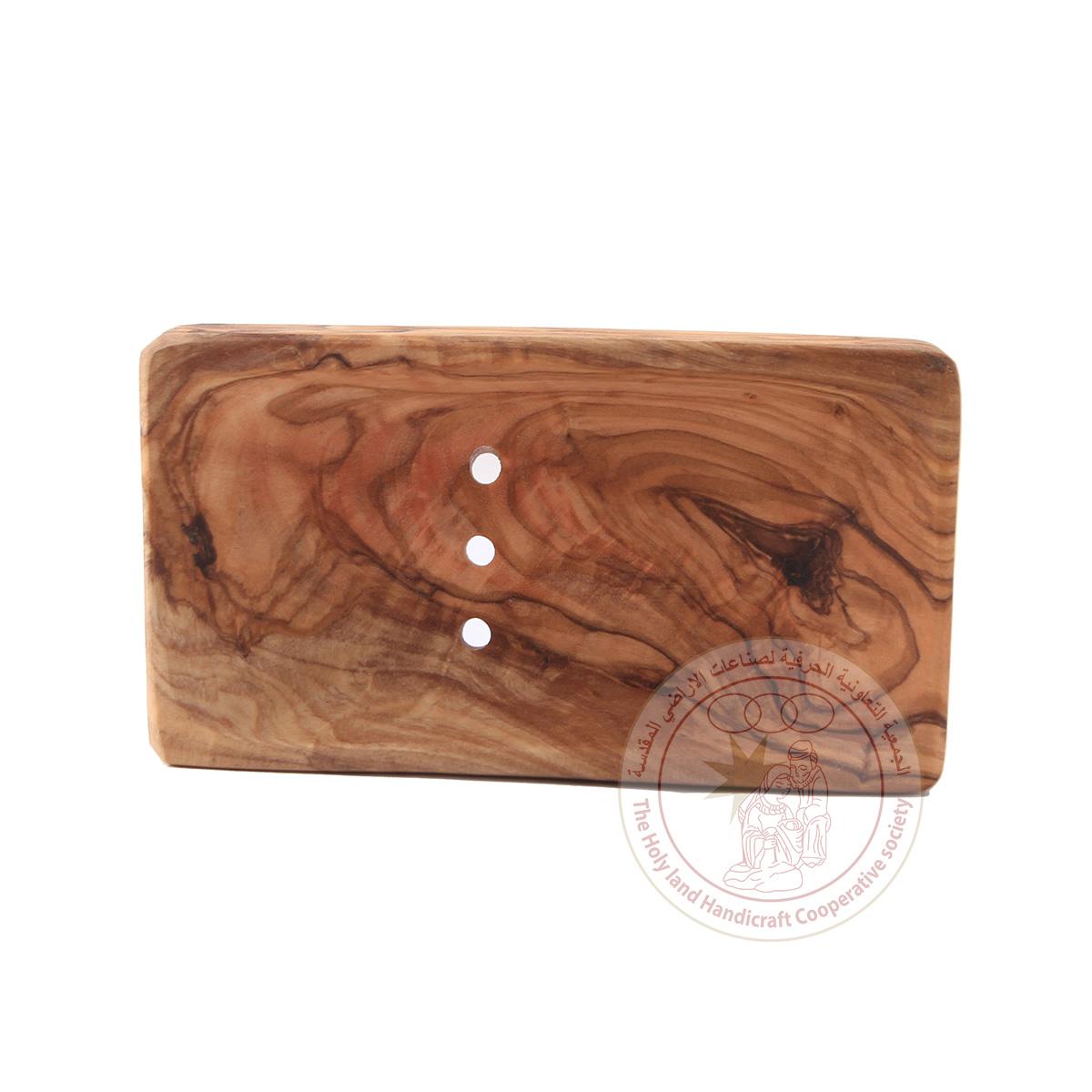 Rectangular Soap Dish - Olive Wood