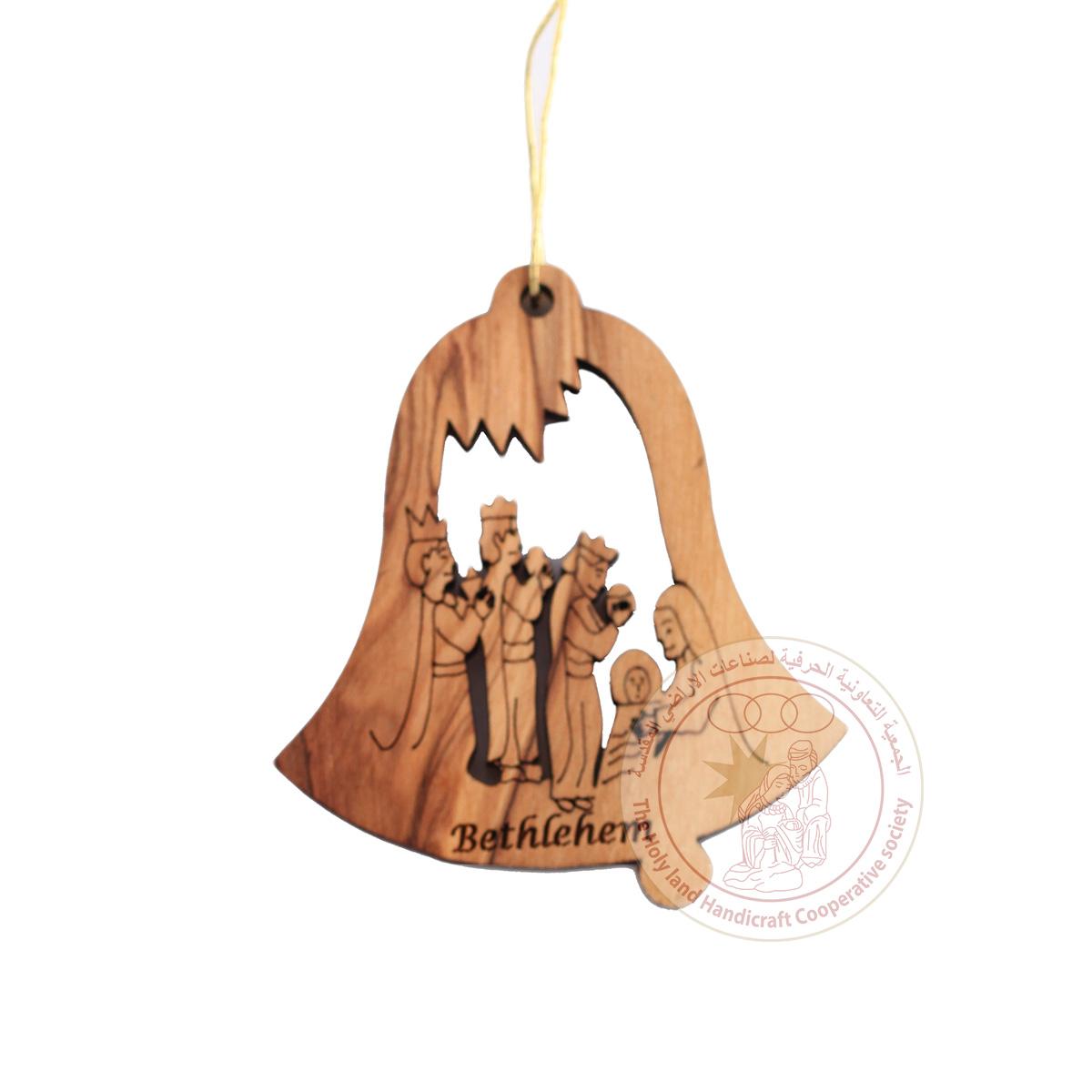 Olive Wood Bill Ornament