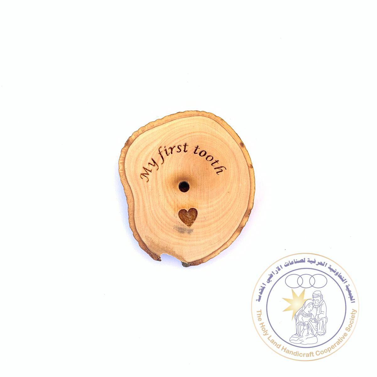Olive Wood Ornament oval Shape