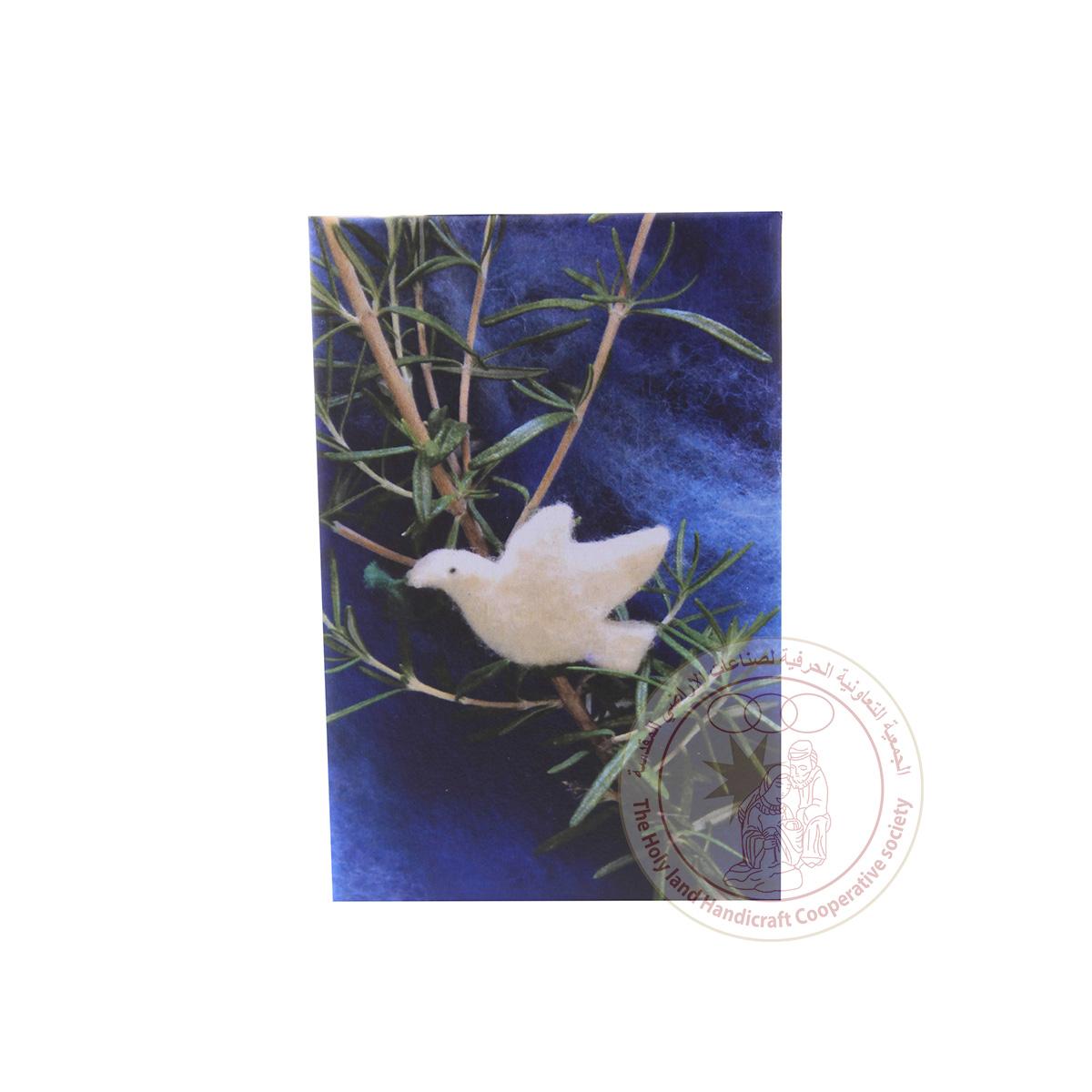 Wool Peace Dove Ornament