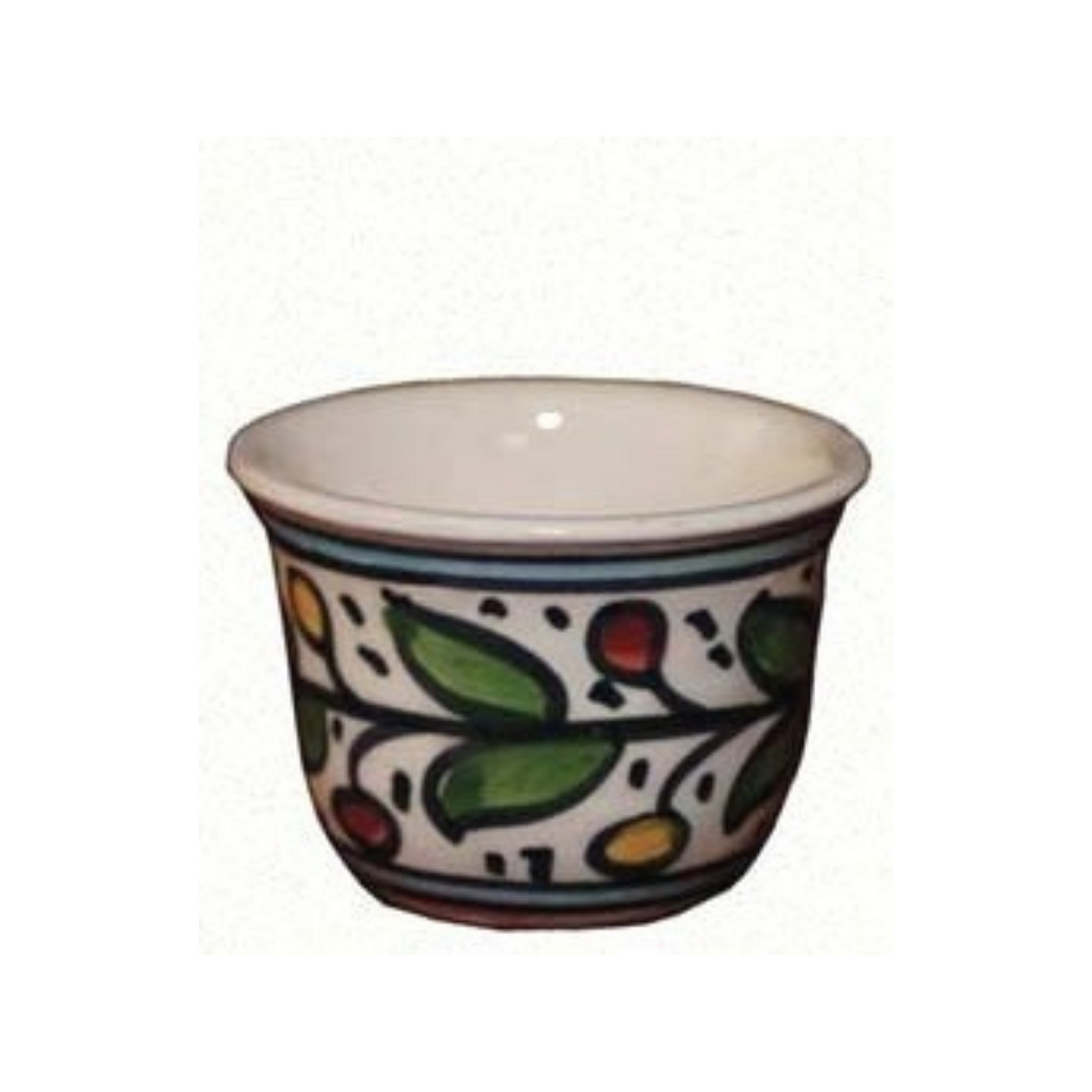 Floral Ceramic Coffee Cup