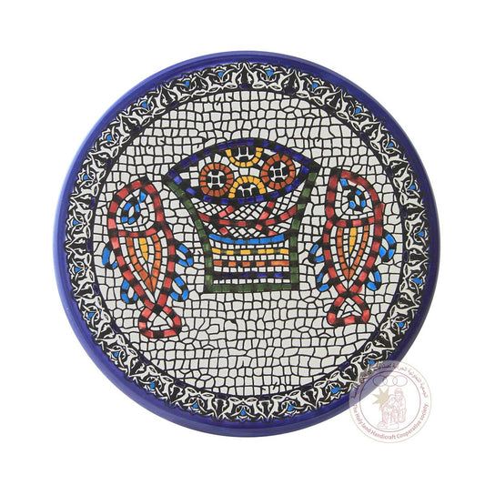 Loaves and Fishes' Plate - 16 CM, Ceramic