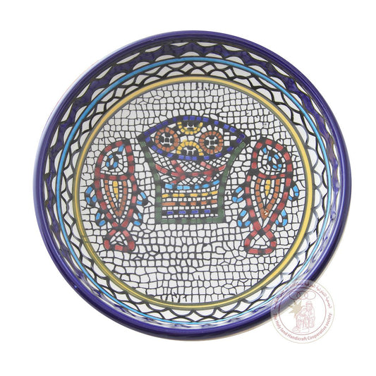 Loaves and Fishes' Bowl - 13 CM, Cearmic