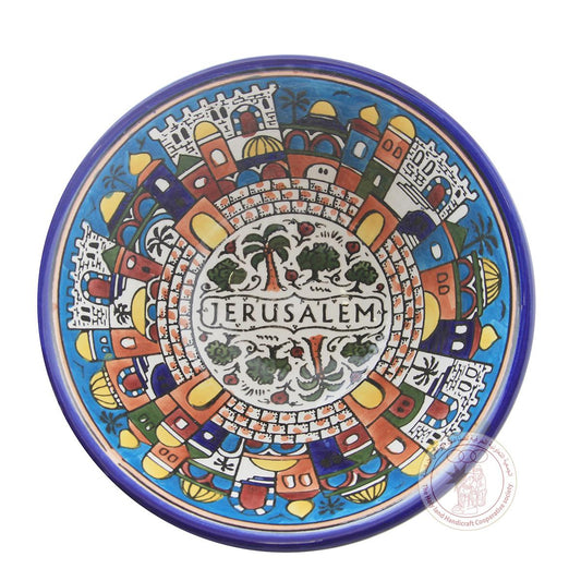 Jerusalem' Deep Bowl - 24.5 CM, Ceramic