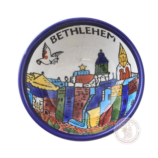 Bethlehem' Deep Bowl - 13.2 CM, Ceramic