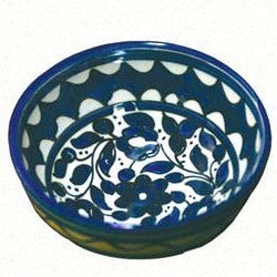 Floral Ceramic Serving Bowl