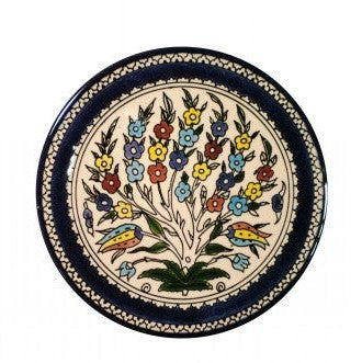 Ceramic Floral Plaques Plates