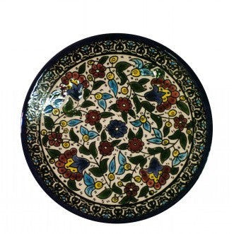 Ceramic Floral Plaques Plates