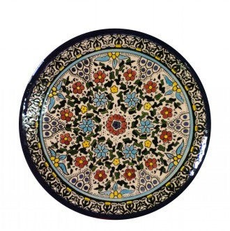 Ceramic Floral Plaques Plates