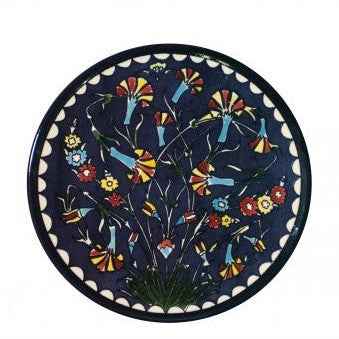 Ceramic Floral Plaques Plates