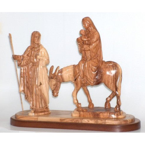 Olive Wood The Holy Family