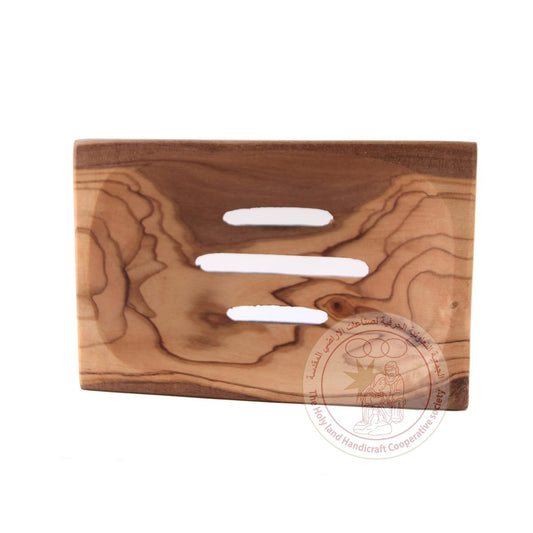 Rectangular Soap Dish - Olive Wood