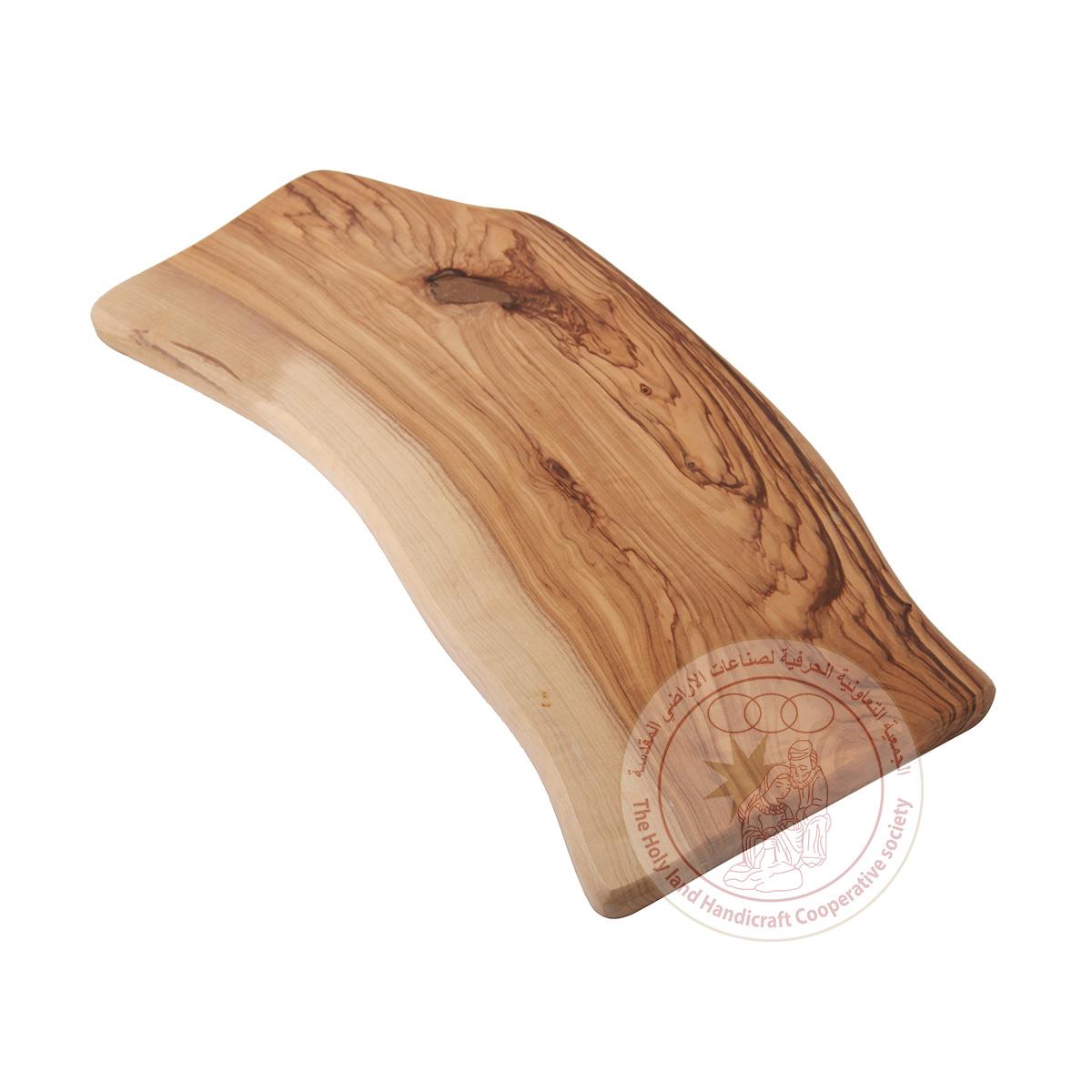 Curved Cutting Board - Olive Wood