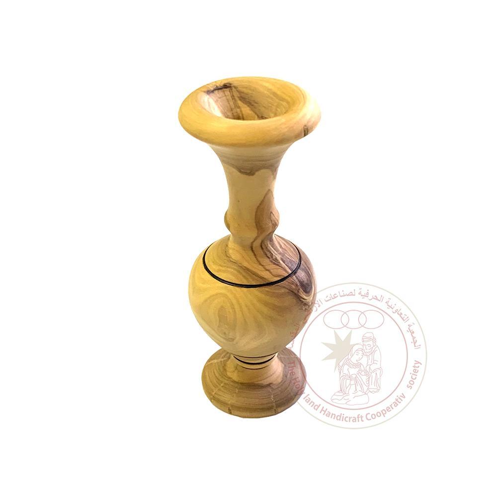 Turned Vase - Olive Wood