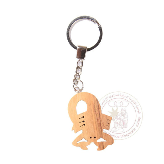 Olive Wood Keychain Horoscope "Scorpio"