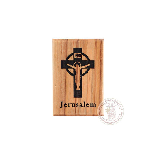 Celtic Cross Magnet w/ Jesus