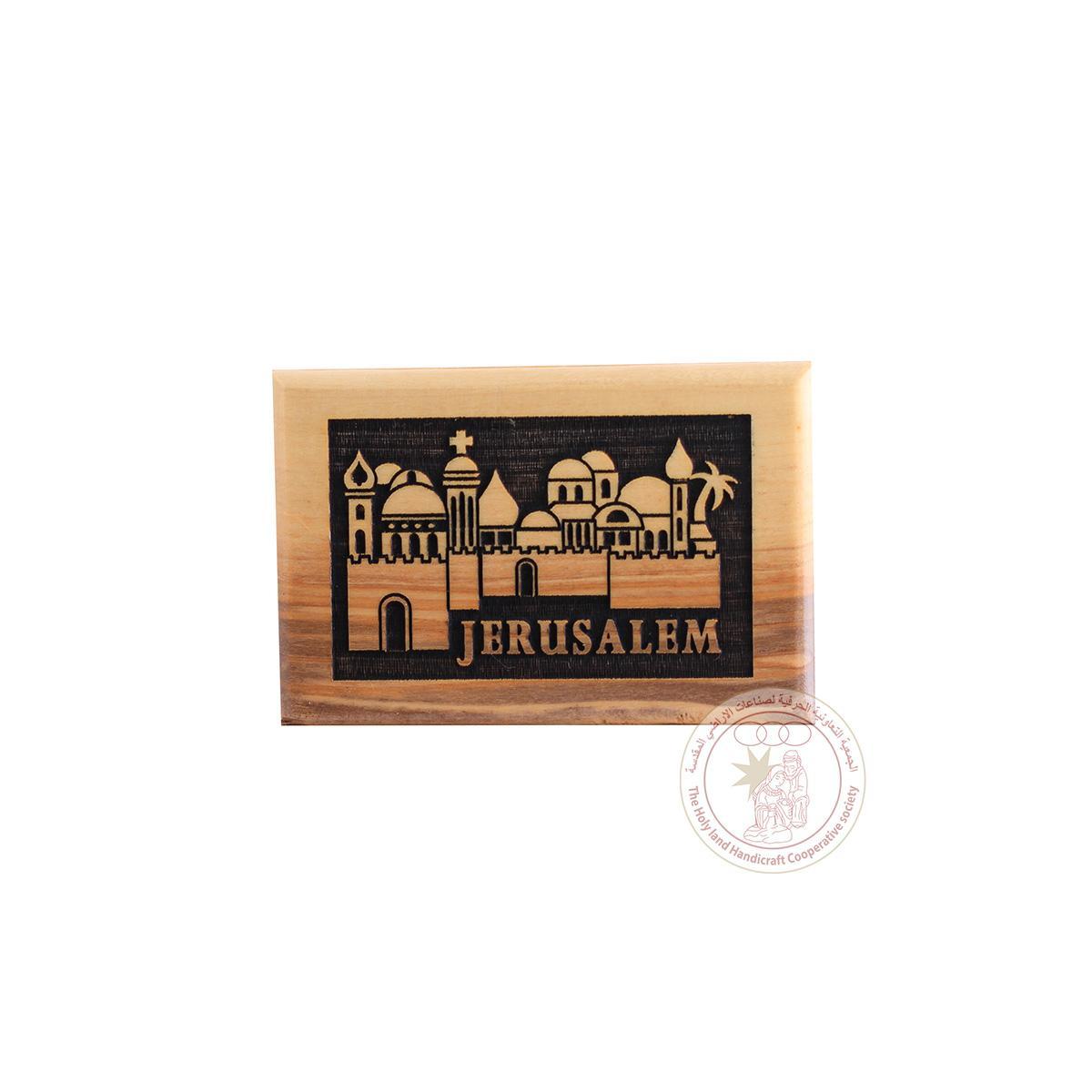 "Jerusalem" scene magnet