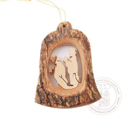 Natural Olive Wood Ornament