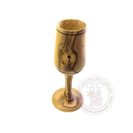 Olive Wood Chalice long