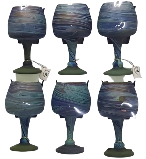 Hebron -Phoenician wine glass SET 6pcs