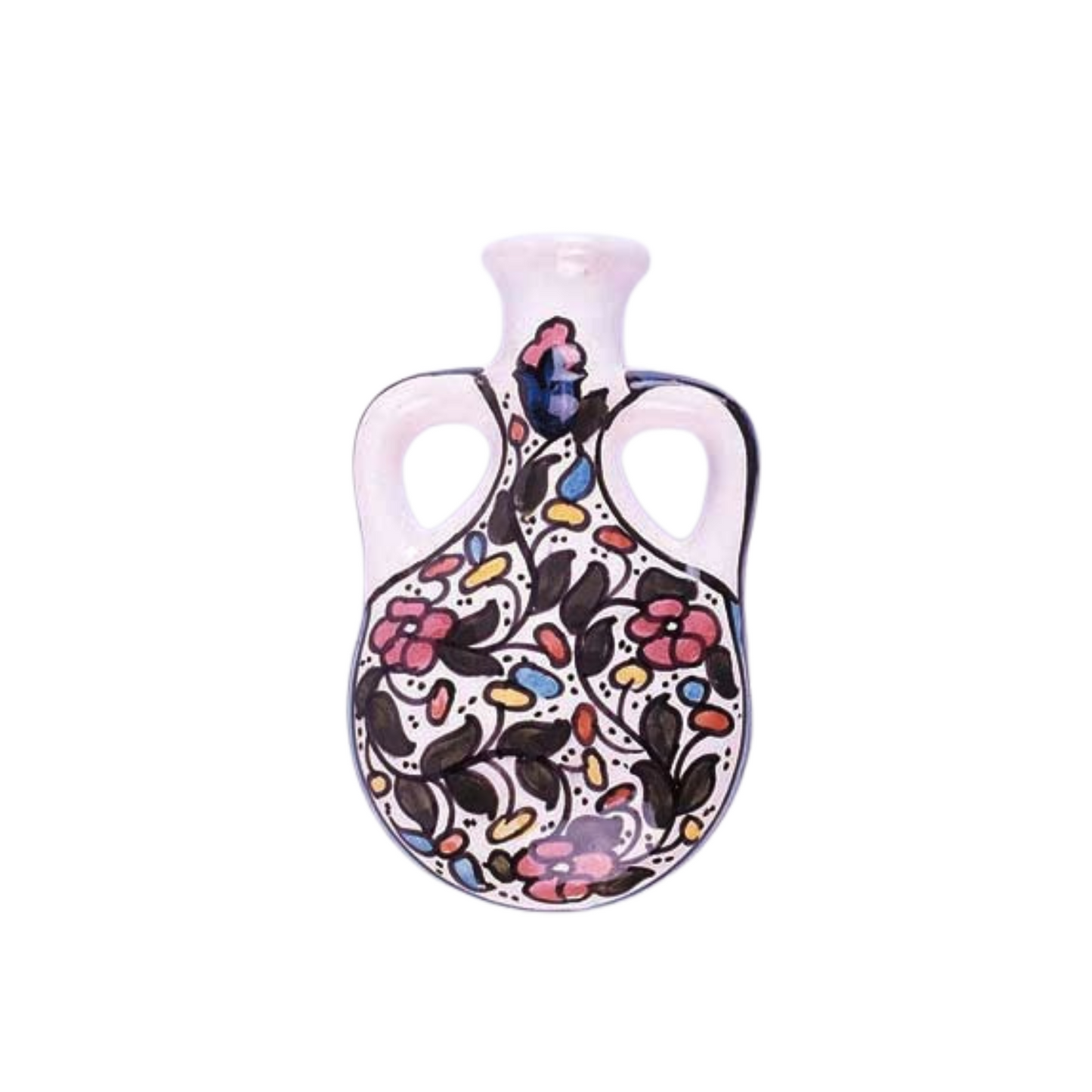 Floral Ceramic Small Vase