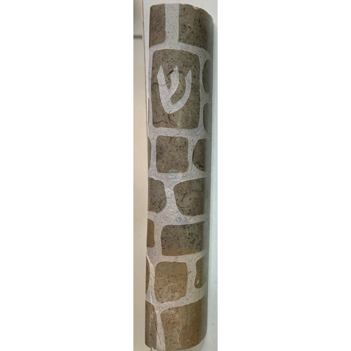 Holy Land Brown Mezuzah